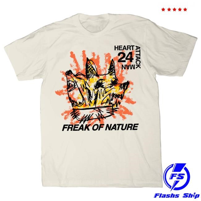 Scribble Dog S/S Tee Heart Attack Man