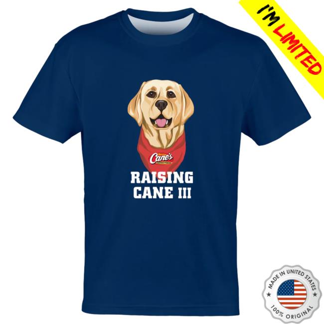 Official Canes Merch Store Raising Cane's Gear Cane III Shirt Canes Apparel Clothing Shop