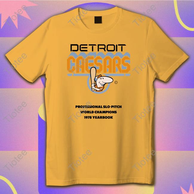 Official Detroit Caesars World Champions Tee