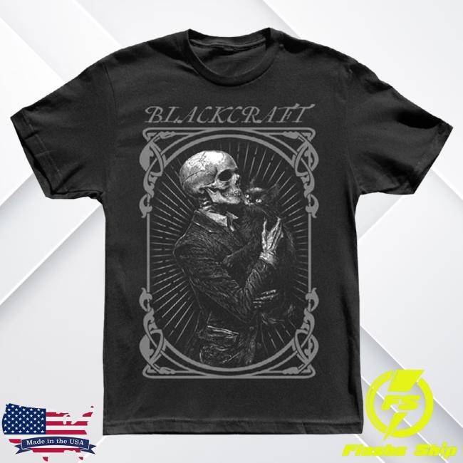 Official Blackcraft Clothing Blackcraft Skeleton Cat Hot Shirt