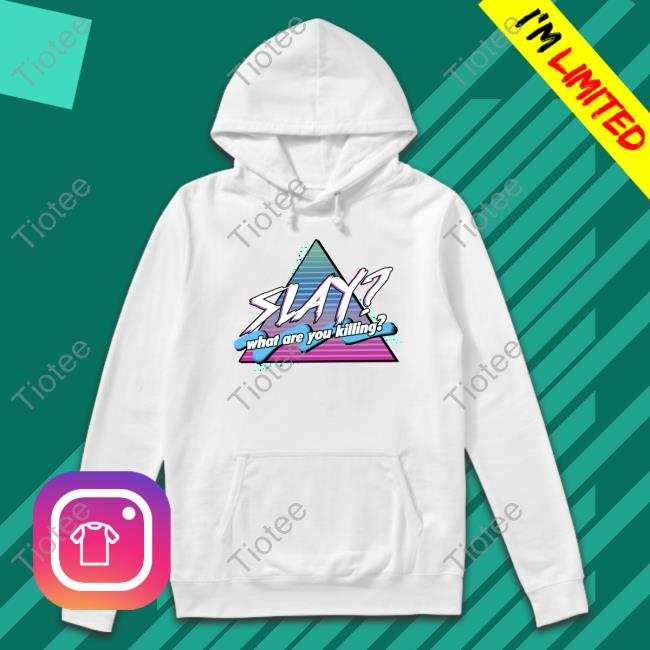 Snazzy Seagull Design Slay What Are You Killing New Shirt