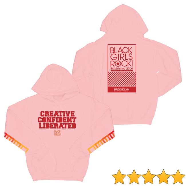 Official Black Girls Rock Merch Store Liberated "Pink" Attractive Hoodie