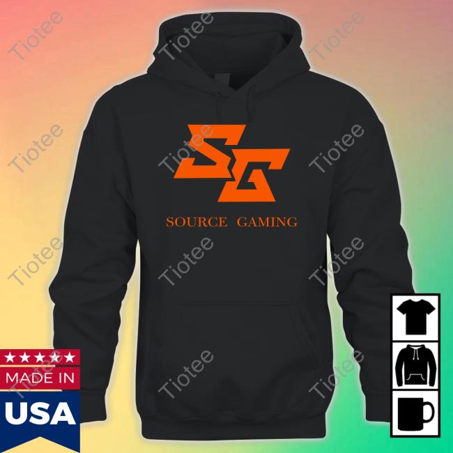 Source Gaming Black Shirts