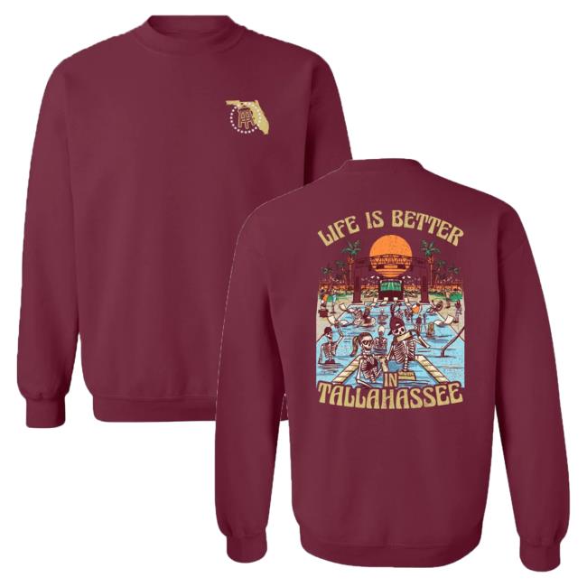 Official Barstool Huskies Merch Store Barstool U Life Is Better In Tallahassee Ii Attractive Shirt Barstoolhuskies Apparel Clothing Shop