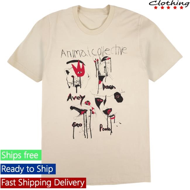 Official Merchtable Animal Collective Feels Anniversary Top Shirt