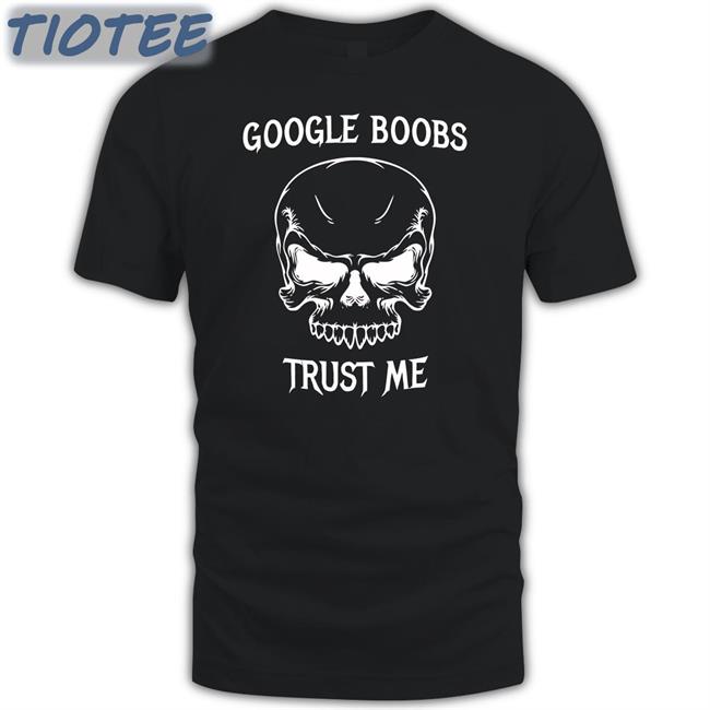 Babyboomercore Google Boobs Trust Me Long Sleeve Tee Boomer Core
