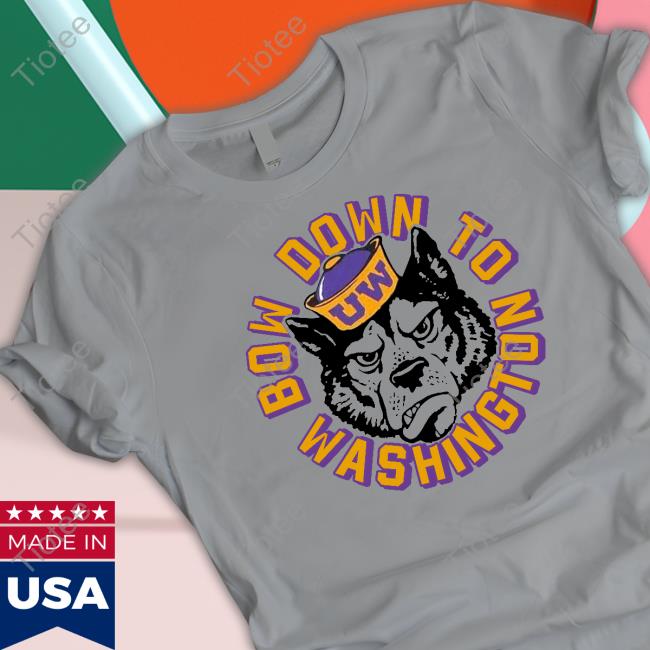 Mike Penix Jr Washington Huskies Bow Down Hoodie