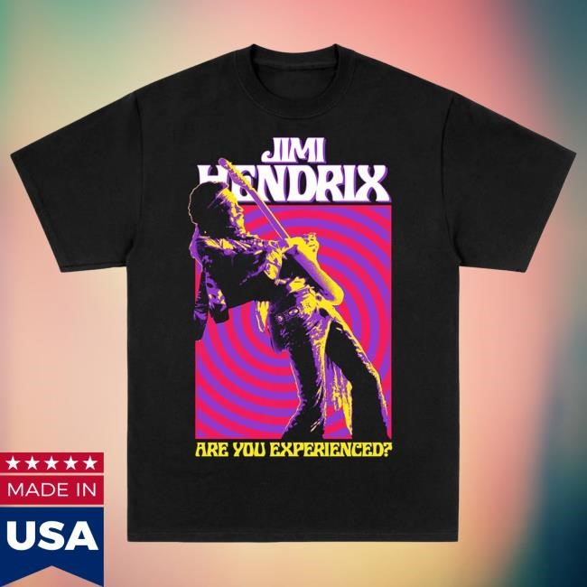 Jimi Hendrix Are You Experienced Black Tee
