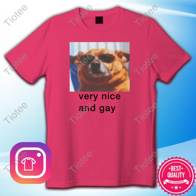 Official Very Nice And Gay Tee Shirt Official Very Nice And Gay Shirts