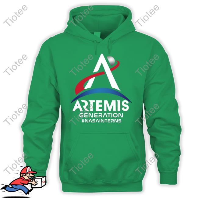 Official Artemis Generation Nasainterns Long Sleeve Tee