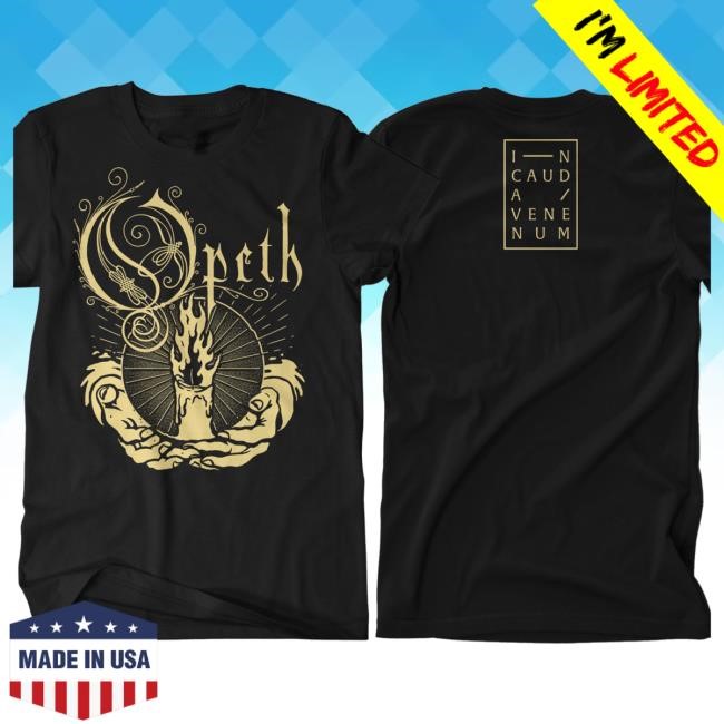 Official Opeth Merch Opeth - 'Candle' Tshirt