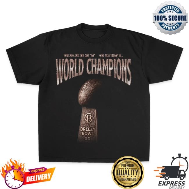 Chris Brown Breezy Bowl Xx World Champions S/S New Shirt