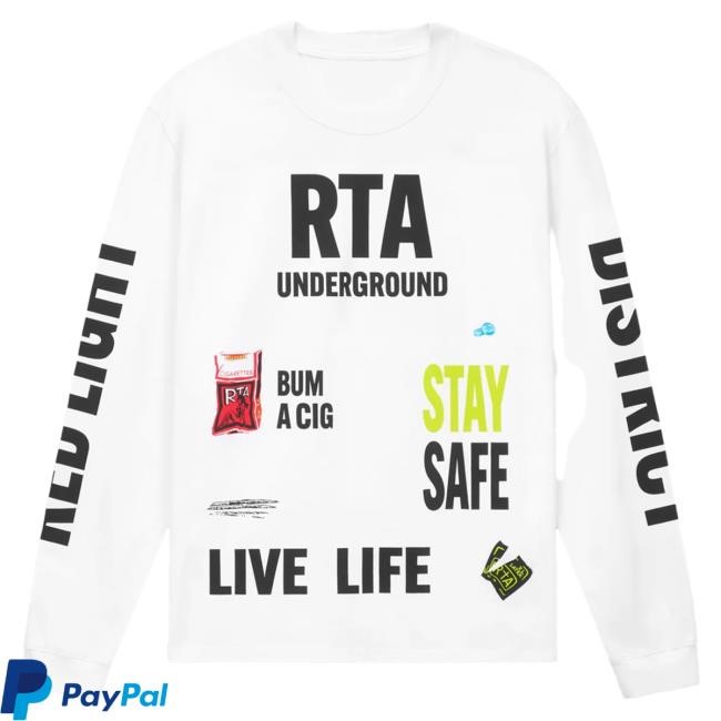 Official Rta Brand Lawrence Long Sleeve Shirts | Black Rta Underground Official Rta Brand Lawrence Long Sleeve Shirt | Black Rta Underground