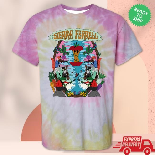 Official Sierra Ferrell Merch Shop Sierra Ferrell Fox Hunt (Tie-Dye) Tshirt SierraFerrell