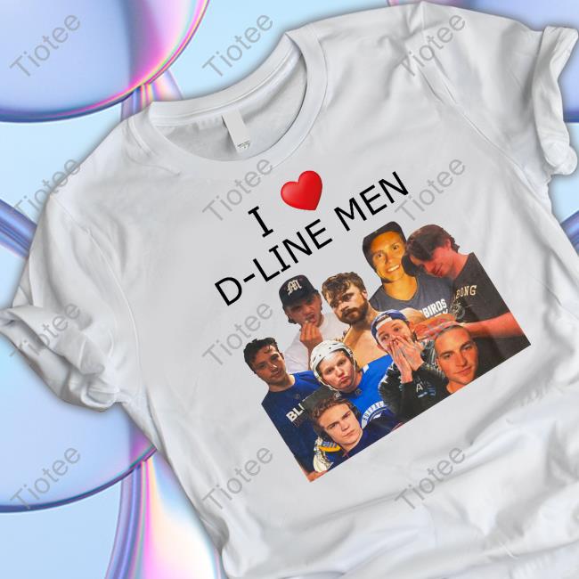 Spac3invador I Love D-Line Men Sweatshirt
