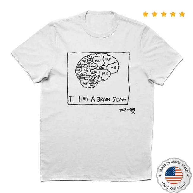 Brain Scan Attractive Shirt The 1975 Official Merch Store