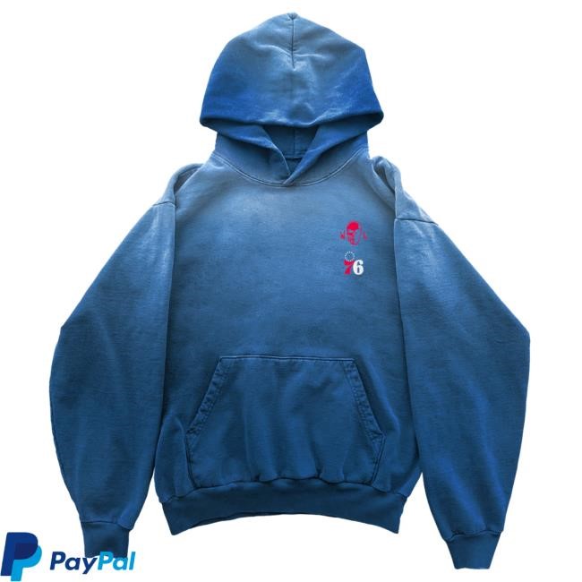 For the Love of Philly Pullover Hoodie - Blue | Warren Lotas Official NBA