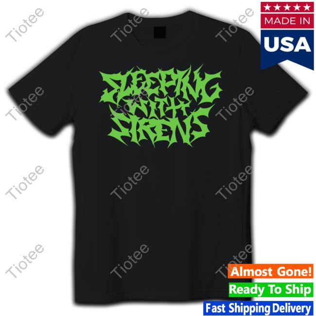 Sirens Store Metal Logo Black Sweatshirt